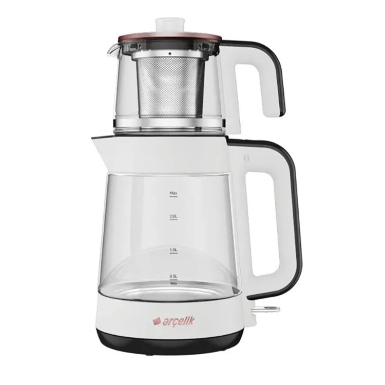 ARÇELİK CM 6964 BEYAZ ÇAY MAKİNESİ resmi