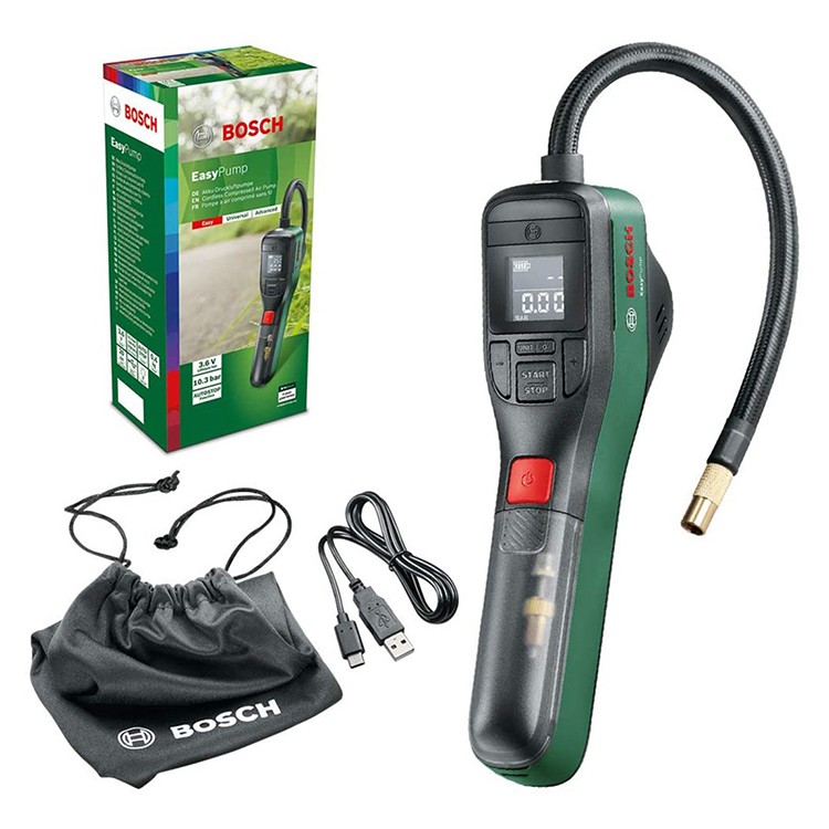 BOSCH EASYPUMP AKÜLÜ HAVA KOMPRESÖRÜ 603947000 resmi