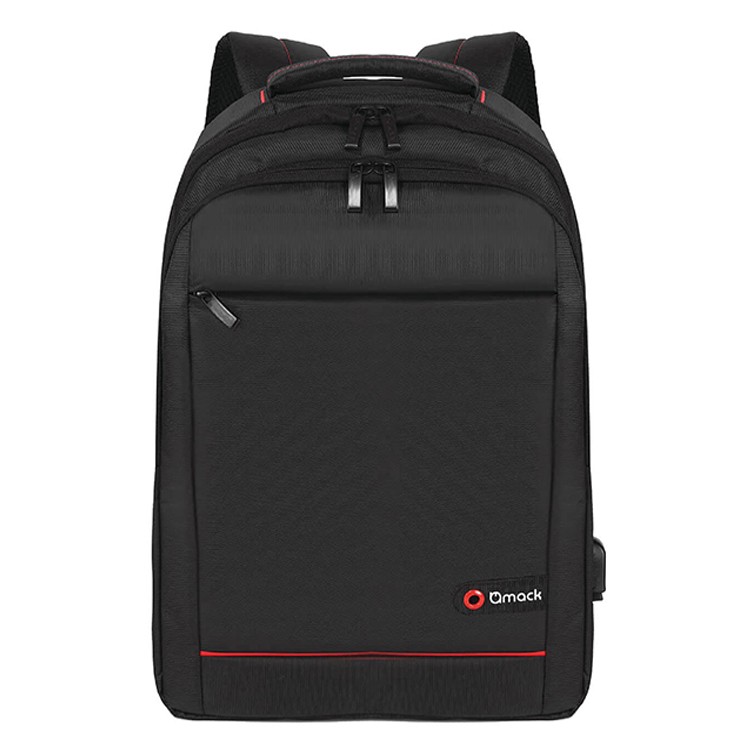 MACK MCC-007 17.3" OFFICE USB GİRİŞLİ NOTEBOOK SIRT ÇANTASI SİYAH     resmi