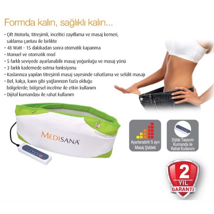 MEDISANA 48360-TİTREŞİMLİ MASAJ F.ZAYIFLAMA KEMERİ resmi