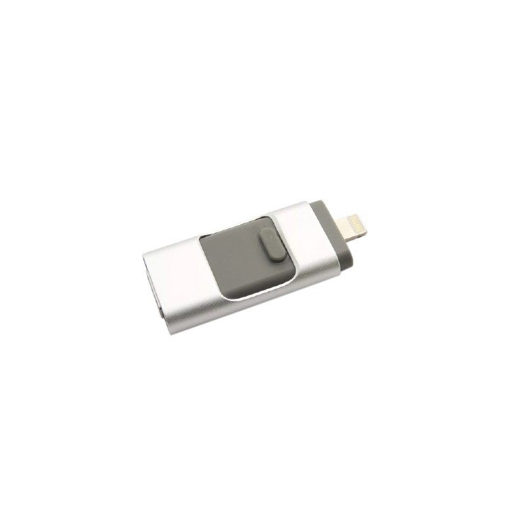 MIABOO OTG 8 GB USB FLAŞ BELLEK GÜMÜŞ resmi