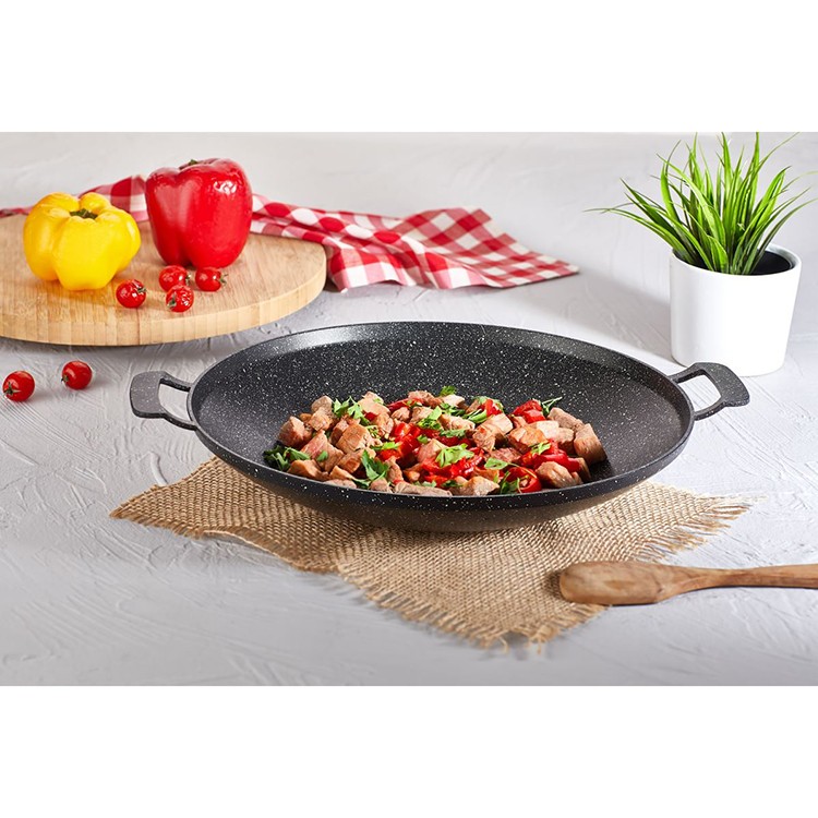 NOBLE LIFE DÖKÜM GRANİT SAC TAVA 26 CM N15802 resmi