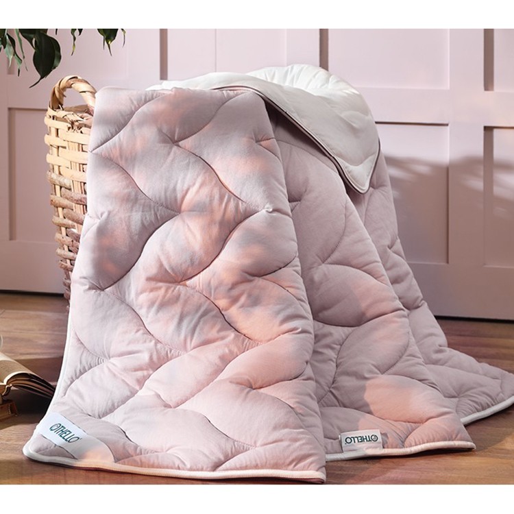 OTHELLO COLORA LİLA KREM 155X215 TEK KİŞİLİK YORGAN 8681546246514 resmi