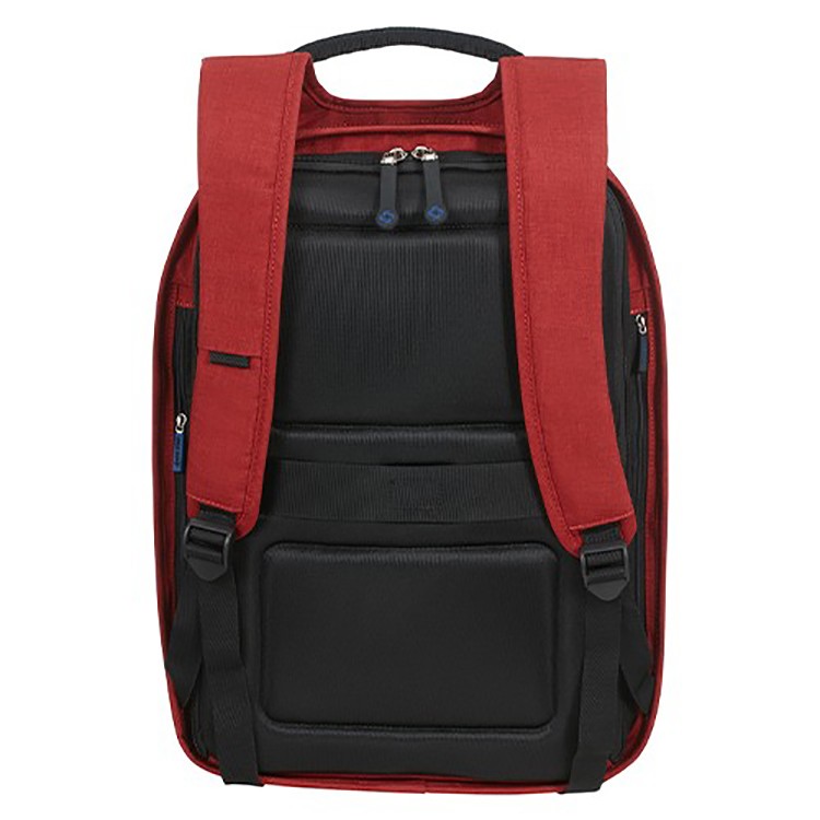 SAMSONITE KA6-10-001 15.6" SECURIPAK USB GİRİŞLİ NOTEBOOK SIRT ÇANTASI KIRMIZI resmi