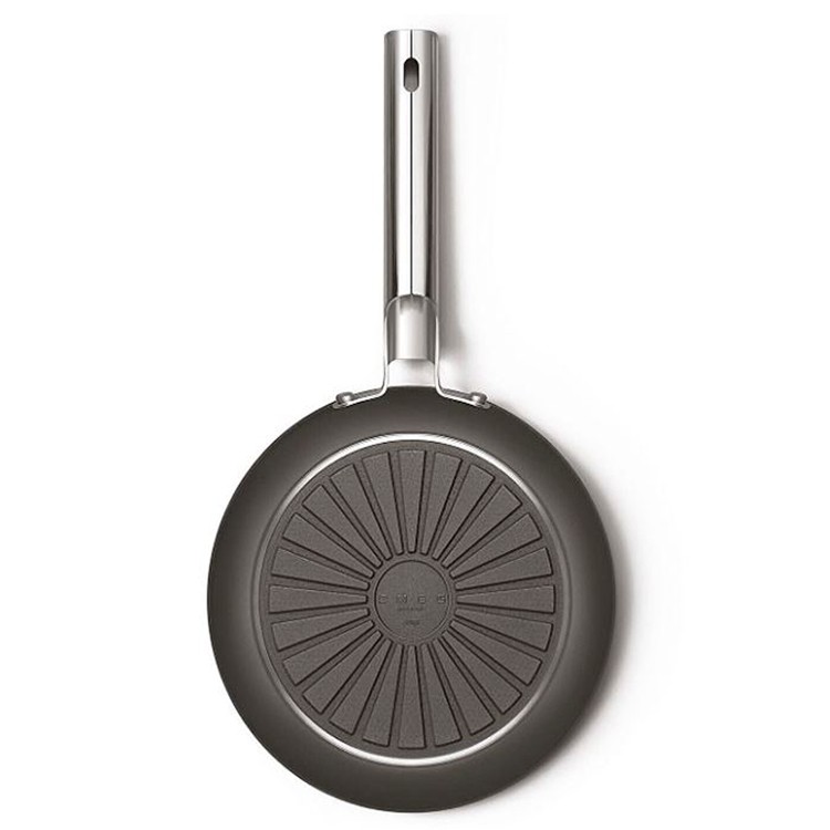 SMEG CKFF3001BLM COOKWARE 50S STYLE SİYAH TAVA 30CM resmi