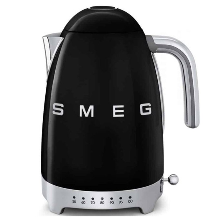 SMEG KLF04BLEU SİYAH ISI AYARLI KETTLE resmi