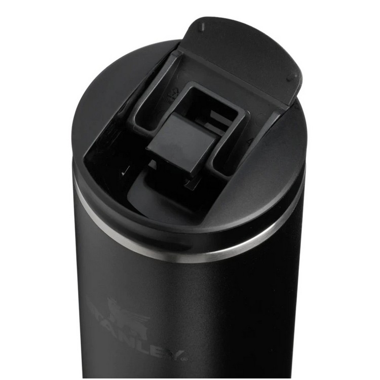 STANLEY THE TRANSIT FLIPTOP MUG 0.47L-BLACK resmi