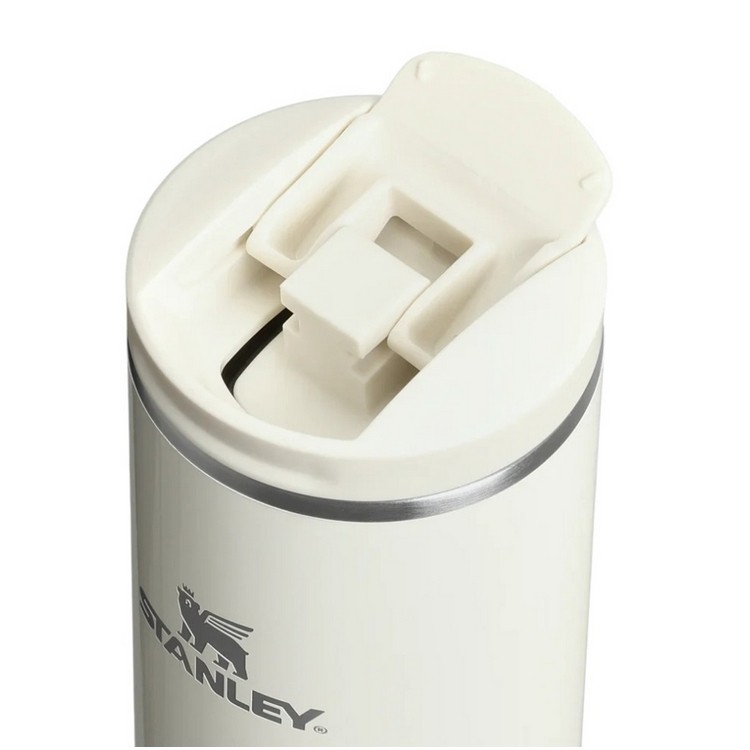 STANLEY THE TRANSIT FLIPTOP MUG 0.47L-CREAM GLOSS resmi