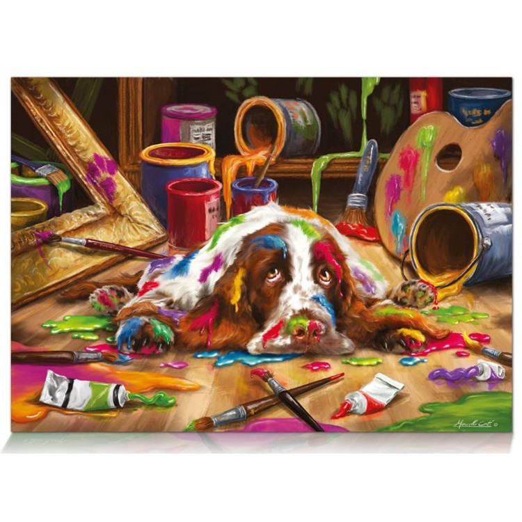 STAR ACEMİ RESSAM 300 PARÇA PUZZLE 1100738 resmi