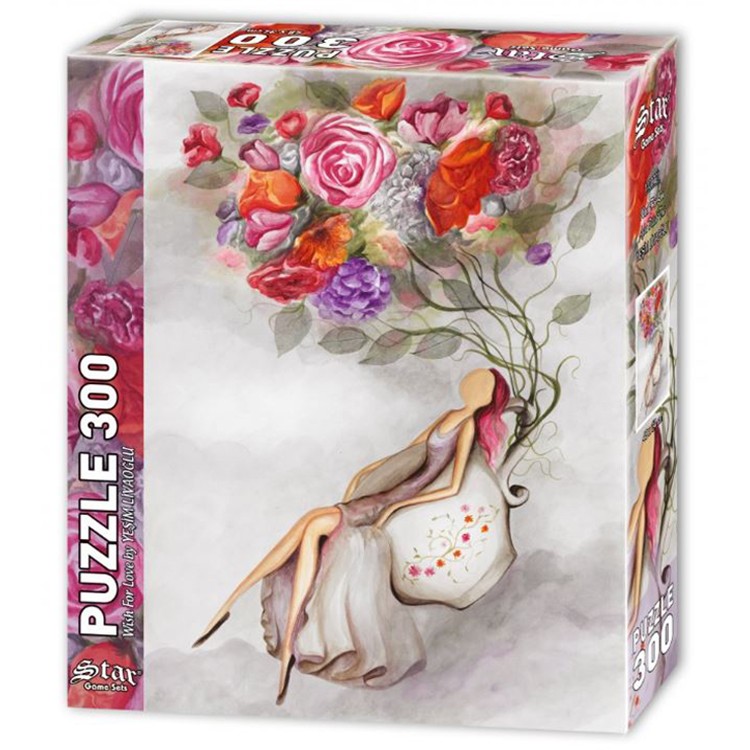 STAR AŞKA DİLEK TUT 300 PARÇA PUZZLE 1100721 resmi