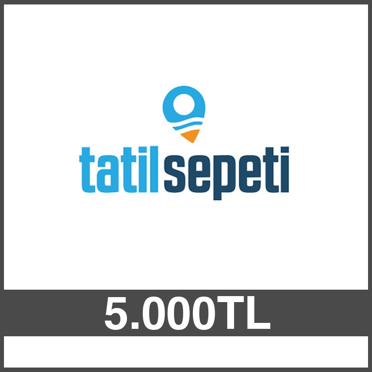 TATİLSEPETİ HEDİYE ÇEKİ (5000 TL )-DİJİTAL resmi