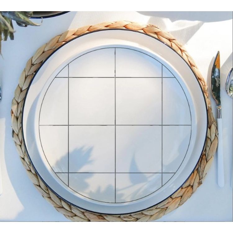 THE MIA DLY004 DAILY TUNES SERVİS TABAĞI 6 LI SET - 26 CM resmi