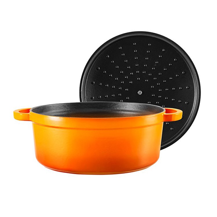 VOEUX AMUSANT DERİN DÖKÜM TENCERE 24 CM TURUNCU resmi