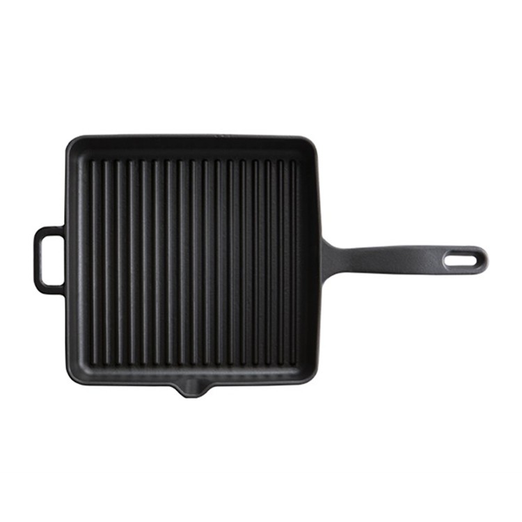 VOEUX ELEGANCE DÖKÜM KARE TAVA 25CM SİYAH 72722501 resmi