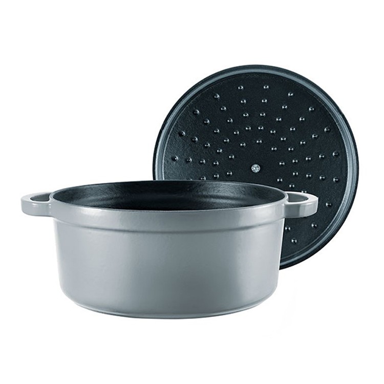 VOEUX GRACIEUSE DERİN DÖKÜM TENCERE 28 CM GRİ resmi