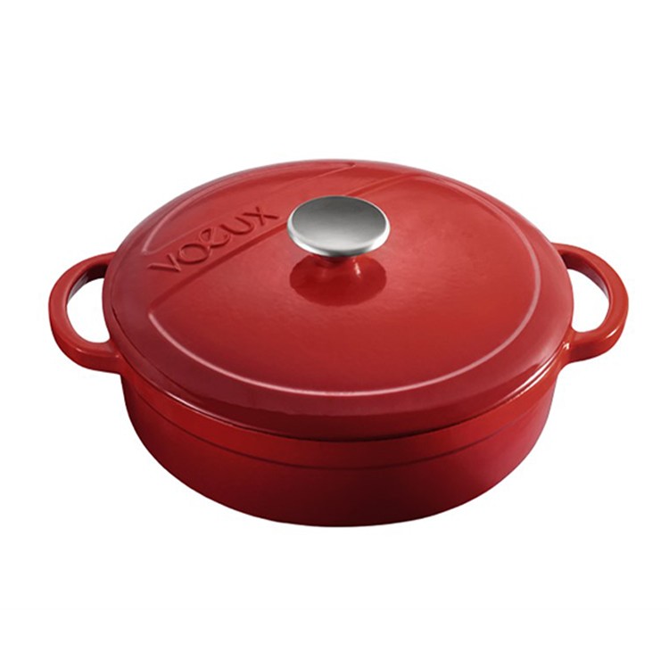 VOEUX L'AMOUR SIĞ DÖKÜM TENCERE 28 CM KIRMIZI resmi