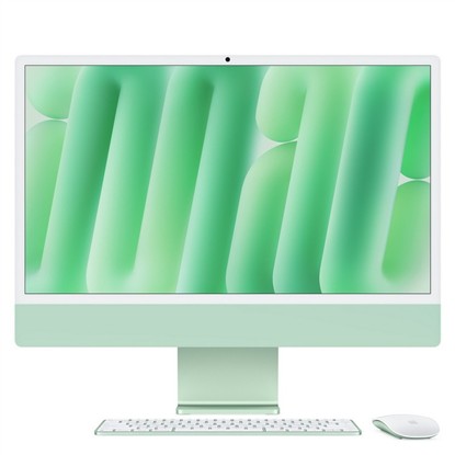 APPLE IMAC 24INC RETİNA 4.5K, M4 8-CORE CPU, 8-CORE GPU, 16GB BELLEK, 256GB SSD, YEŞİL MWUE3TU/A resmi