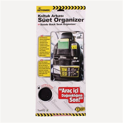 AUTOMIX SÜET ORGANİZER SİYAH - 170.08.043636 resmi