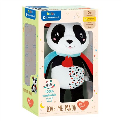 BABY CLEMENTONI CLE-17793 MÜZİKLİ PELÜŞ PANDA resmi