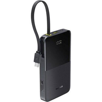 BASEUS ENERFILL FC51 10.000MAH 22.5W POWERBANK SİYAH E0027600 resmi