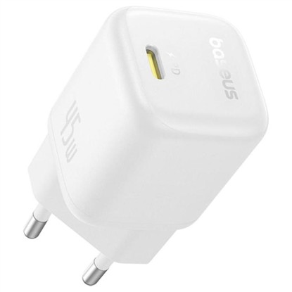 BASEUS PICOGO SERİSİ GAN TYPE-C 45W HIZLI ŞARJ ADAPTÖRÜ-BEYAZ P10176800213-00 resmi