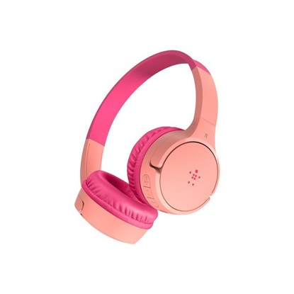 BELKIN AUD002 SOUNDFORM MİNİ KABLOSUZ KAFAÜSTÜ ÇOCUK KULAKLIK-PEMBE AUD002BTPKV3 resmi