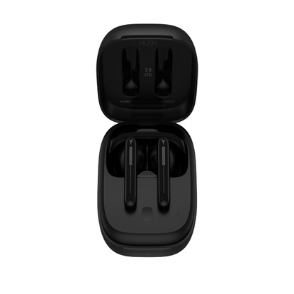 BOOMPODS BASSLINE HUSH ANC TWS KULAKLIK SİYAH BP.HUABLK resmi
