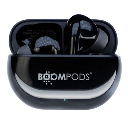 BOOMPODS ECHOBUDS TWS KULAKLIK SİYAH BP.ECHBLK resmi