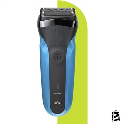 BRAUN SHAVER 310BT BLK/BLU BOX TRAŞ MAKİNASI resmi