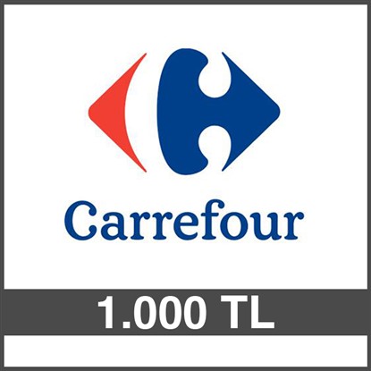 CARREFOUR HEDİYE ÇEKİ (1000 TL)-DİJİTAL resmi