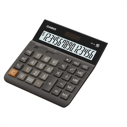 CASIO DH-16-BK-W-DP HESAP MAKİNESİ  resmi