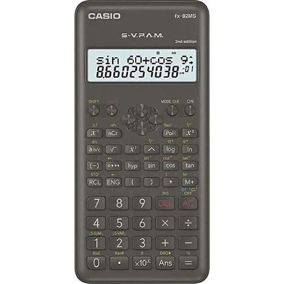 CASIO FX-82MS-2-W-DT-AR 2. VERSİYON 240 FONKSİYON BİLİMSEL HESAP MAKİNESİ resmi
