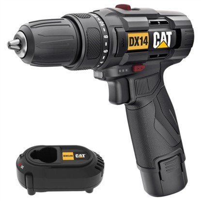 CAT DX14 12VOLT/2.0AH LI-ION PROFESYONEL ŞARJLI MATKAP resmi