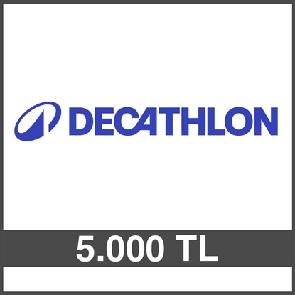 DECATHLON HEDİYE ÇEKİ (5000 TL)-DİJİTAL resmi