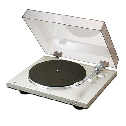 DENON DP-300 GÜMÜŞ PİKAP resmi