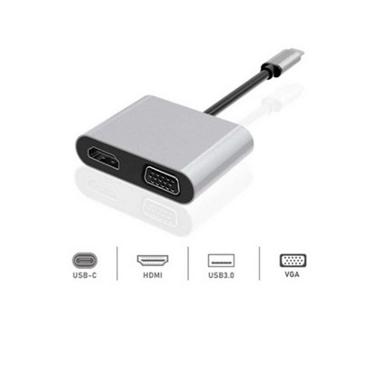 DEXIM PREMIUM 4IN1 USB-C HUB DHU0004 resmi