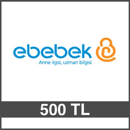 E BEBEK HEDİYE ÇEKİ (500 TL)-DİJİTAL resmi