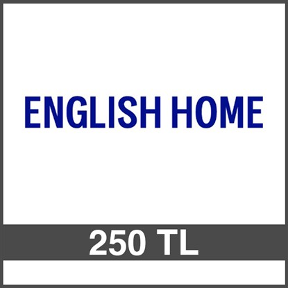 ENGLİSH HOME HEDİYE ÇEKİ (250 TL)-DİJİTAL resmi