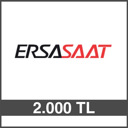 ERSA SAAT HEDİYE ÇEKİ (2000 TL)-DİJİTAL resmi