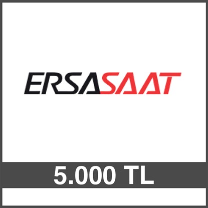 ERSA SAAT HEDİYE ÇEKİ (5000 TL)-DİJİTAL resmi