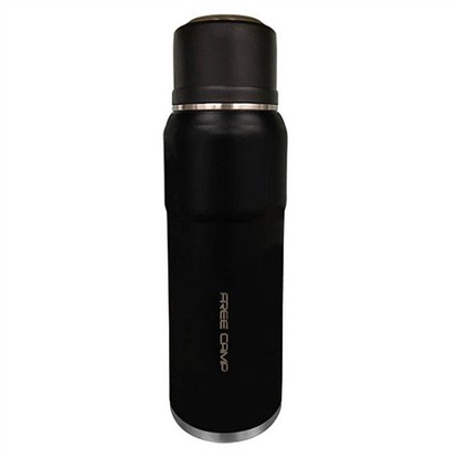 FREECAMP MARTINEZ 1 LİTRE TERMOS SİYAH 204748 resmi