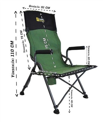 FREECAMP PATCH KATLANIR SANDALYE resmi