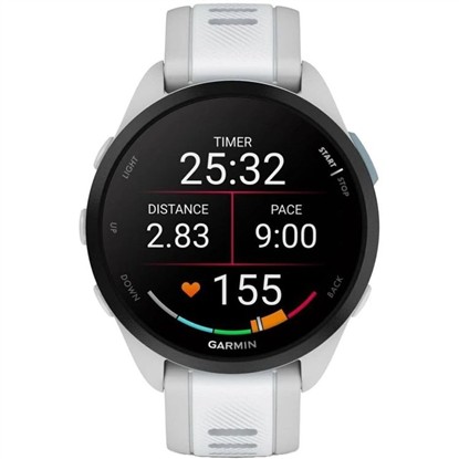 GARMIN 010-02863-21 FORERUNNER 165 SİS GRİSİ/BEYAZ AKILLI SAAT resmi
