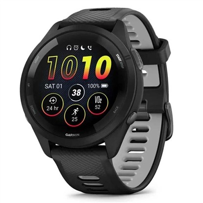 GARMIN FORERUNNER 265 SİYAH GRİ AKILLI SAAT resmi