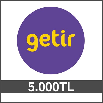GETİR HEDİYE ÇEKİ (5000 TL)-DİJİTAL resmi