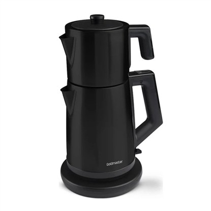 GOLDMASTER GM-7344S AKASYA ÇAY MAKİNESİ SİYAH resmi