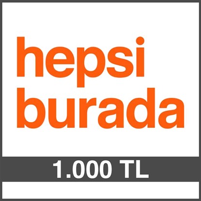 HEPSİBURADA HEDİYE ÇEKİ (1000 TL)-DİJİTAL resmi