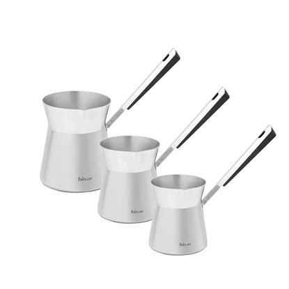 HİSAR GALATA CEZVE SET 03P (4-6-8) resmi