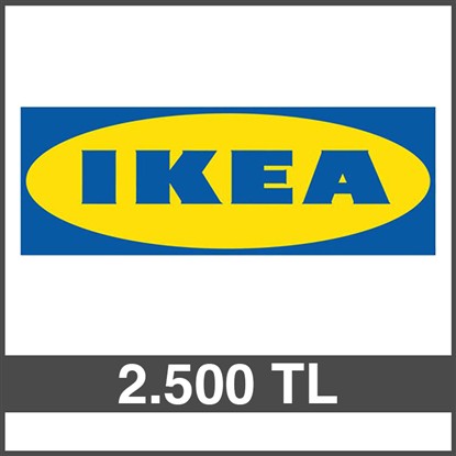 IKEA MAĞAZA HEDİYE ÇEKİ (2500 TL)-DİJİTAL resmi