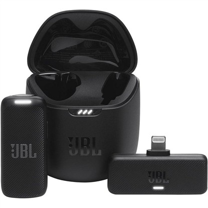 JBL QUANTUM STREAM WIRELESS, LIGHTNING MİKROFON SİYAH JB.JBLSTRMWLLGHTBLK resmi